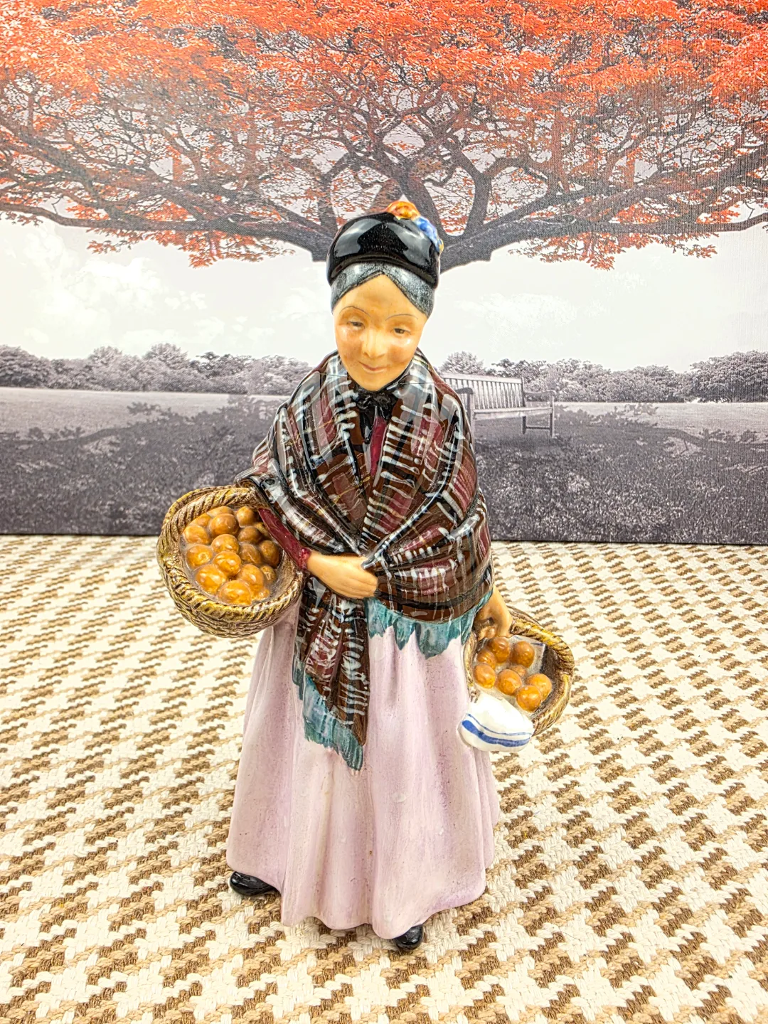 Royal Doulton -- The Orange Lady thumbnail