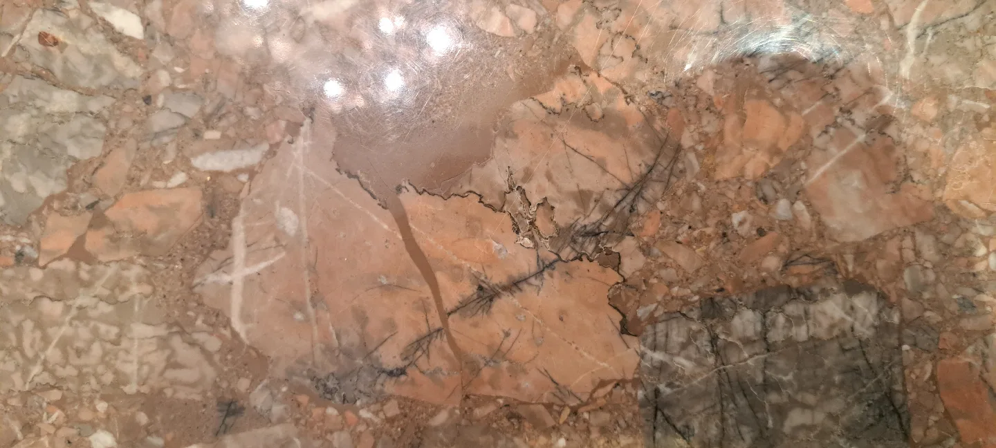 6 seater round marble dining table image indicator(3)