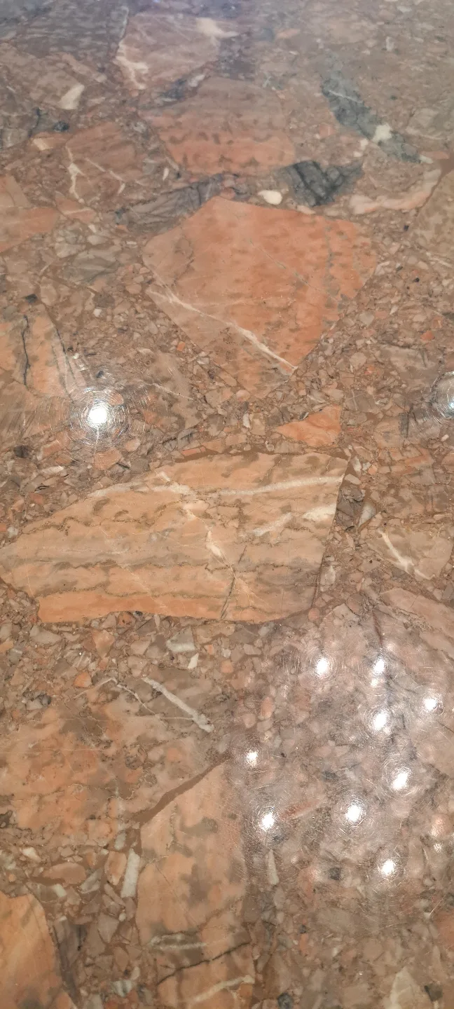 6 seater round marble dining table image indicator(4)