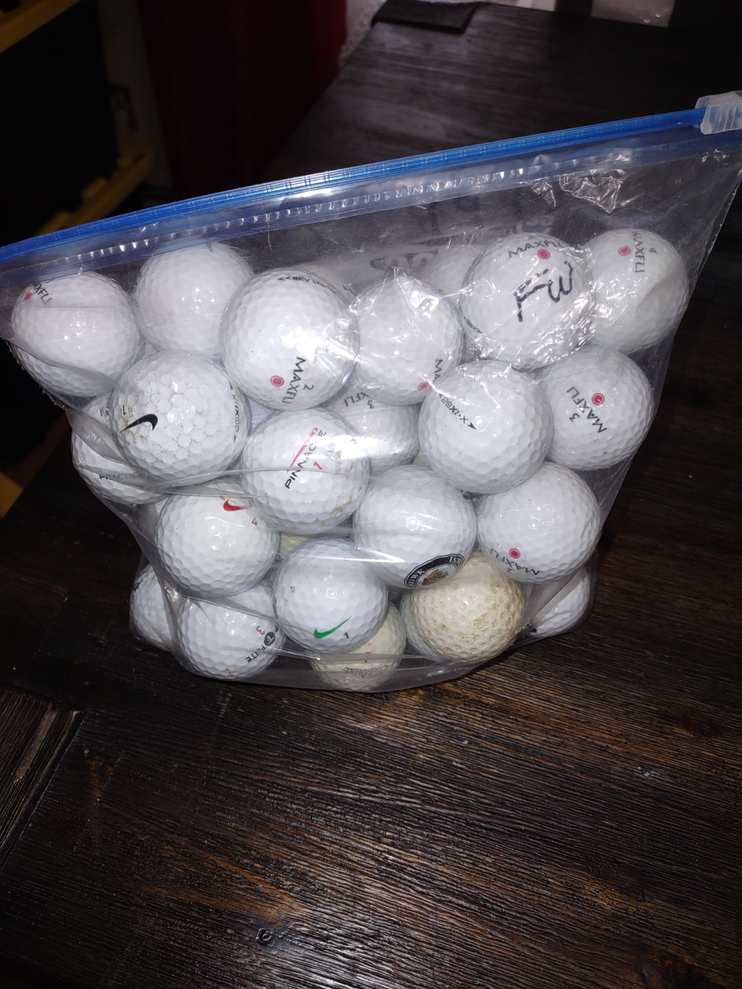 Bag of Used Golf Balls