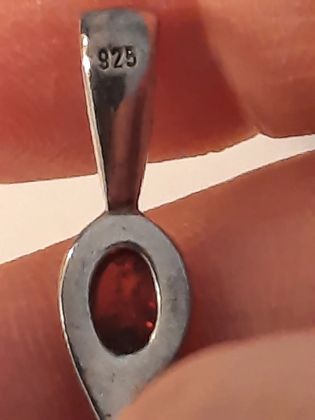 Amber925 Pendant with 925 silver chain image indicator(4)