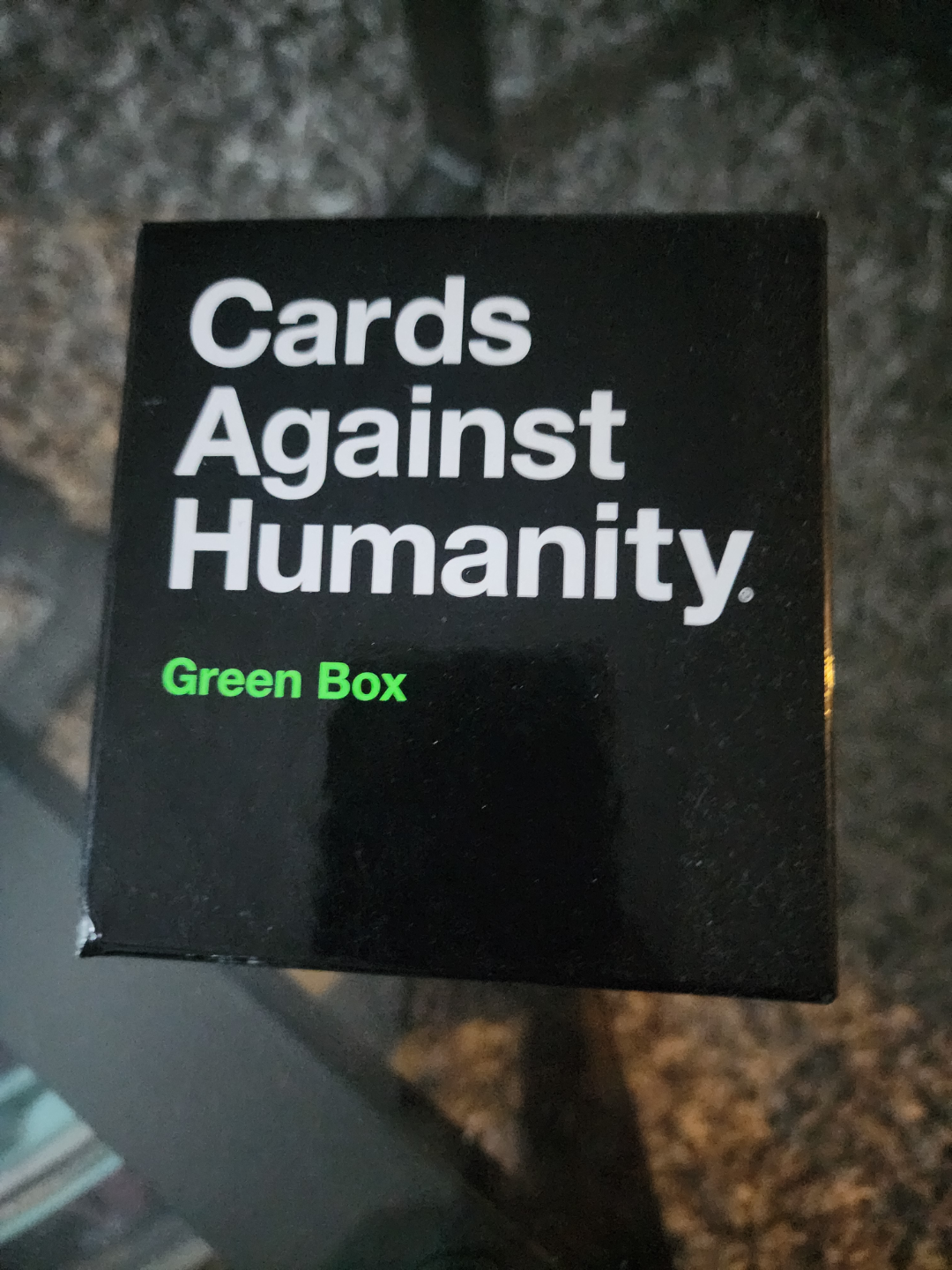 Cards Against Humanity Green Box & Drunk Stoned or Stupid