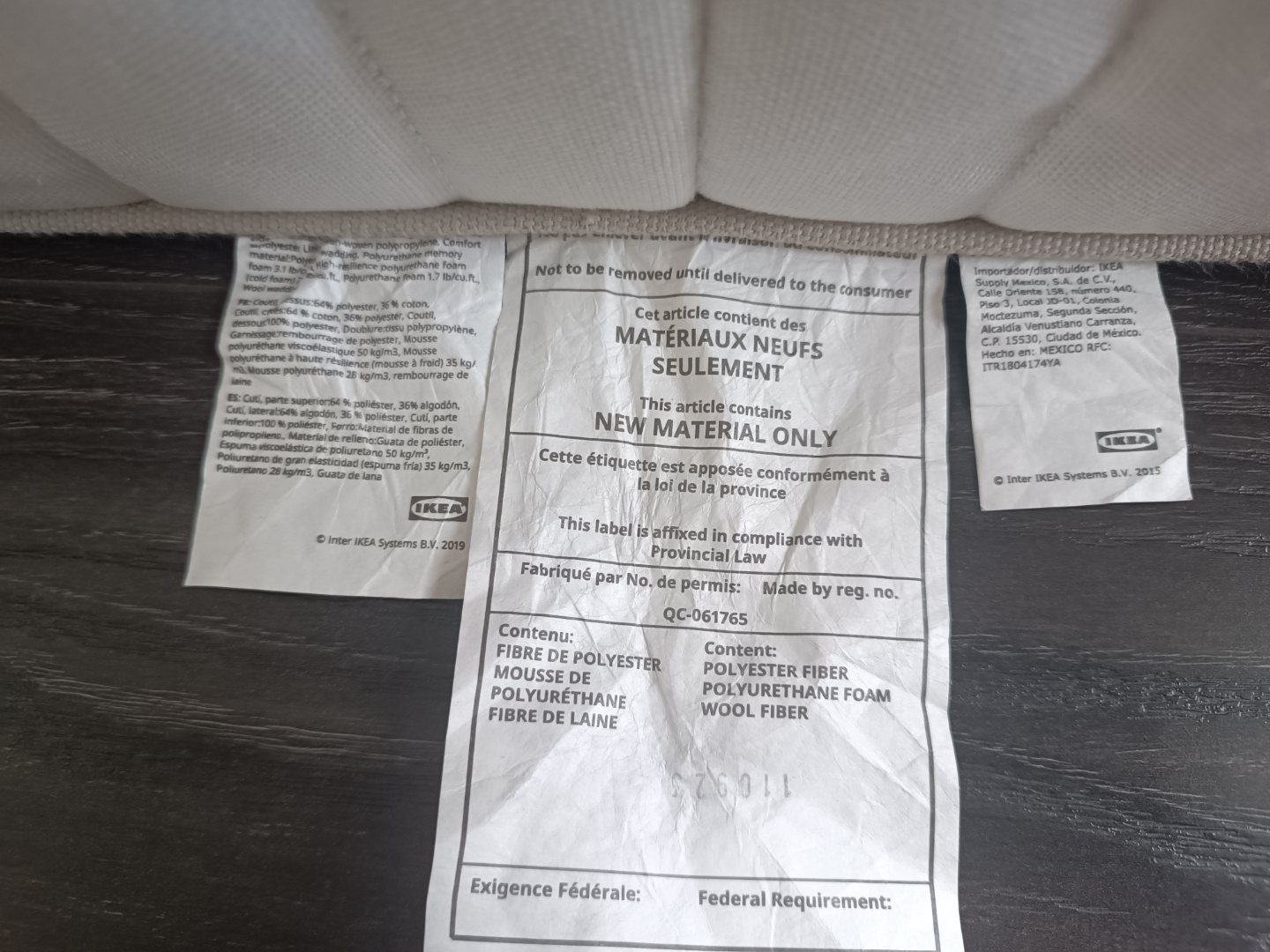 IKEA MYRBACKA Mattress - Queen Size - photo 2