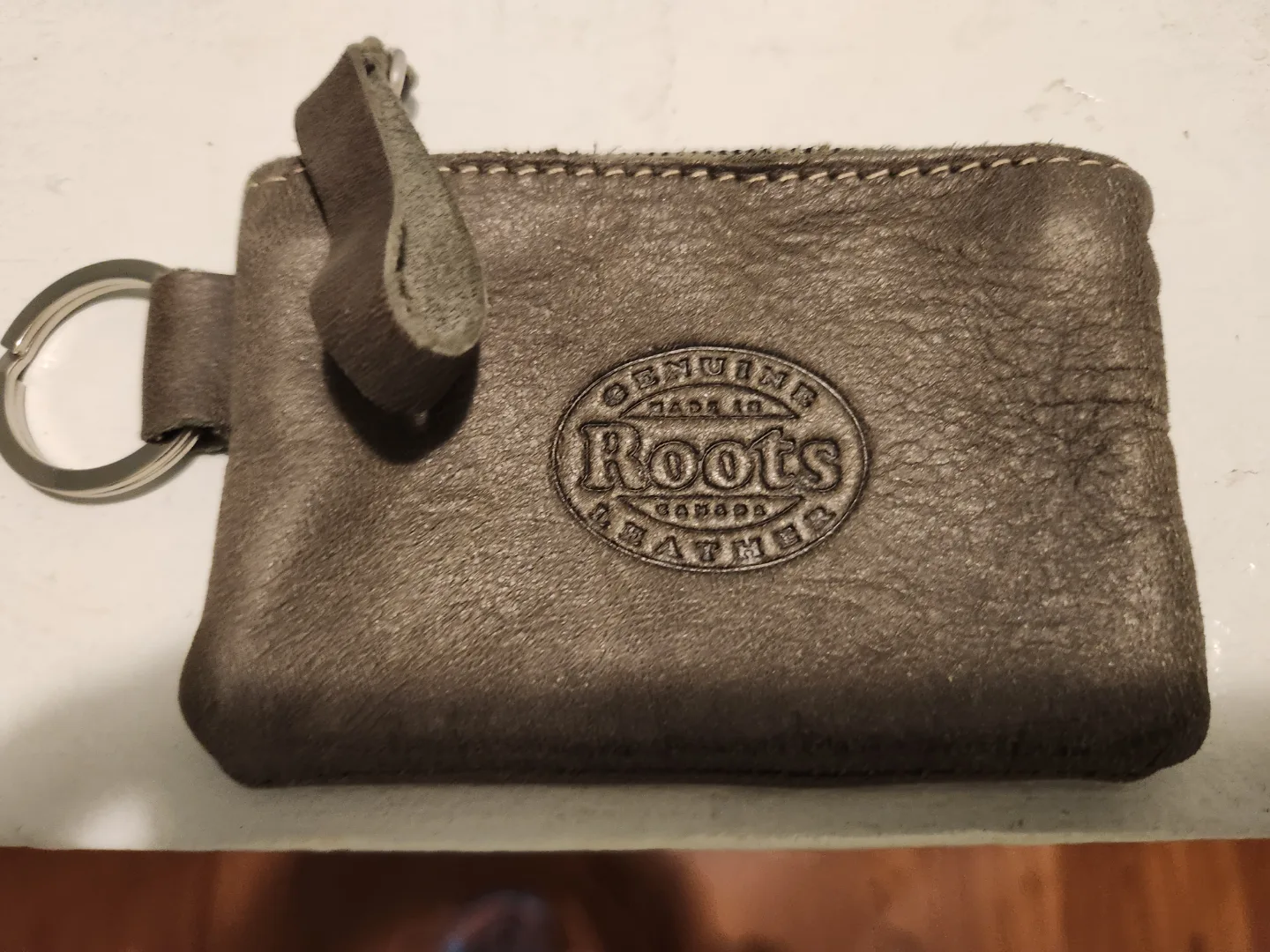Roots Leather Keychain coin wallet thumbnail