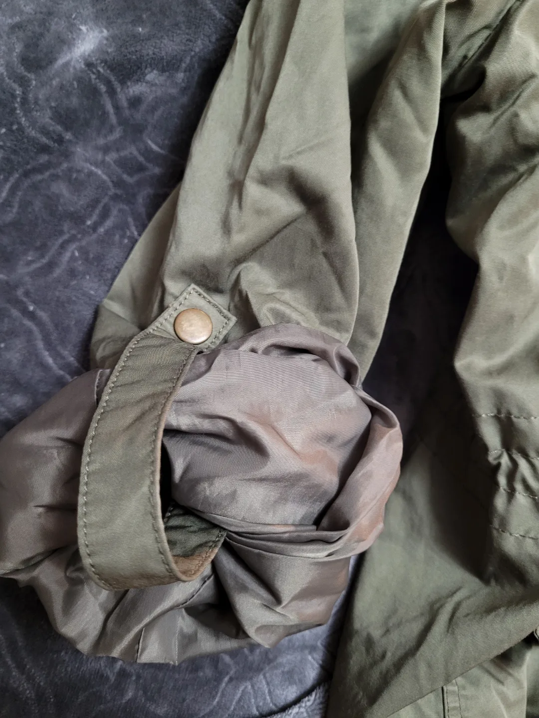 Reitmans Army Green casual Jacket - XL image indicator(4)