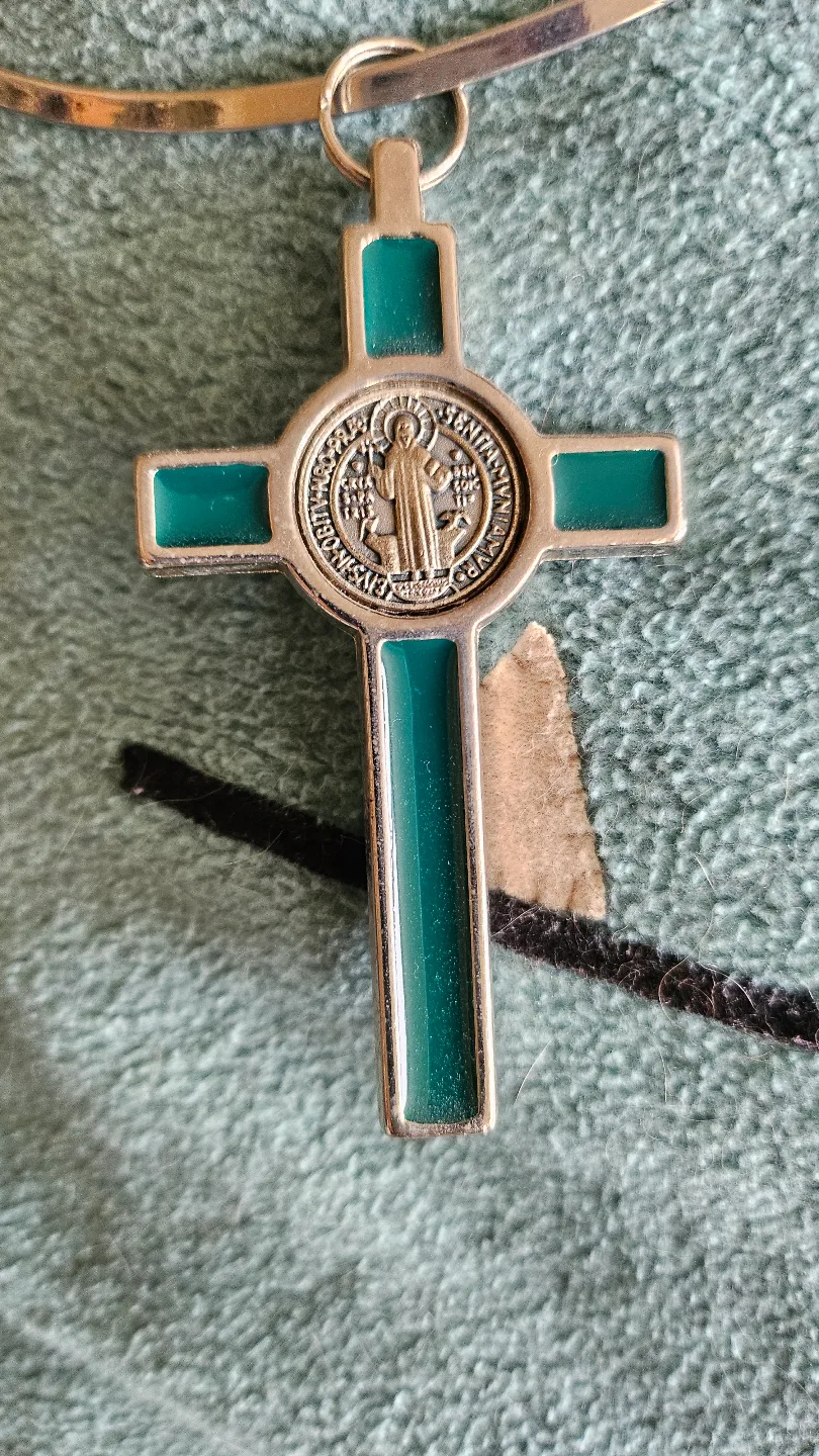 Saint Benedict Medallion Necklace image indicator(2)