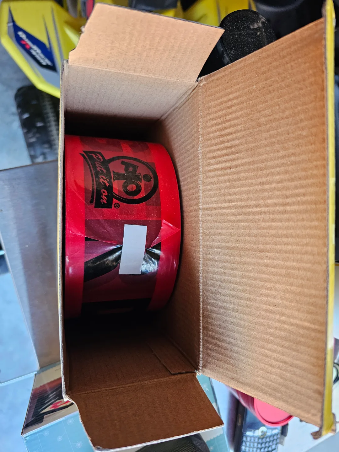 Danger Put it on Barricade Tape - 3 inches x 1000 feet image indicator(3)