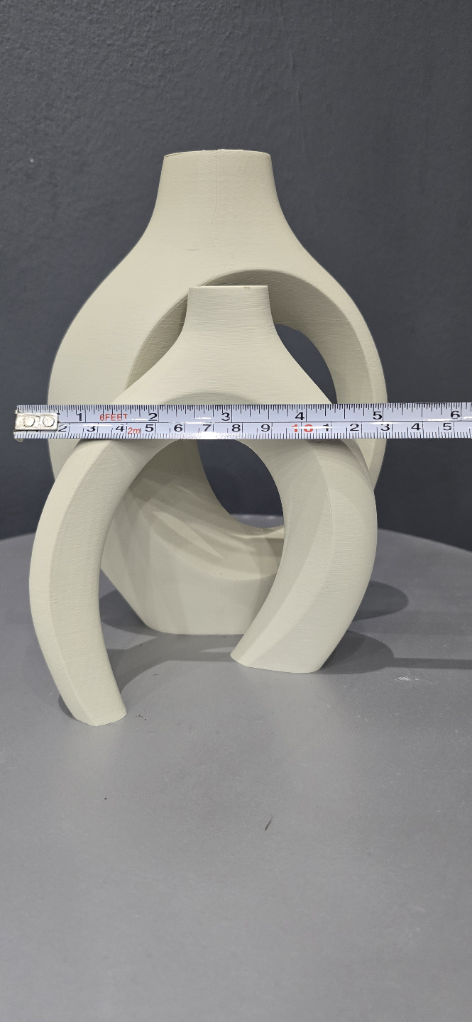 Modern Geometric Vase Set - photo 2