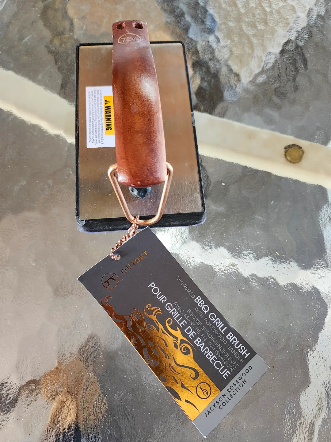 Outset Jackson Rosewood Collection BBQ Grill Brush image indicator(2)