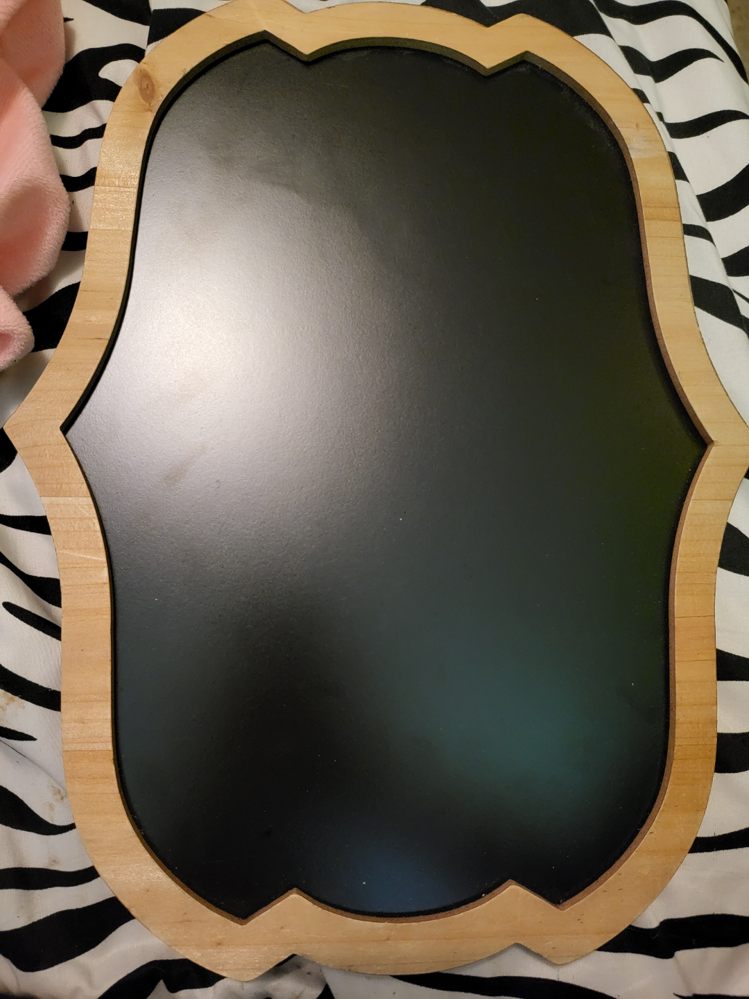 Unique Shaped Chalkboard Sign