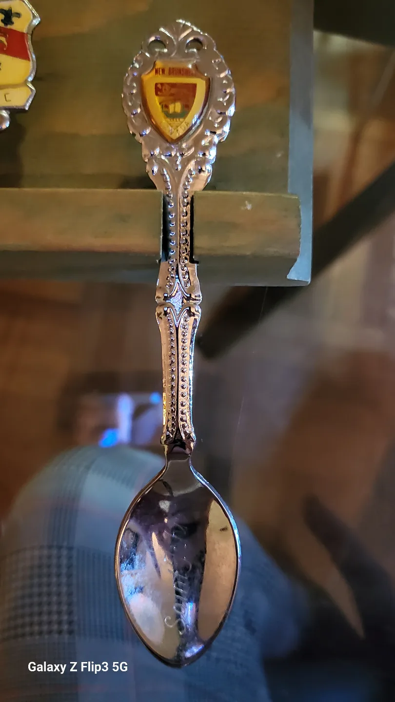 Collection of Souvenir Spoons with Display Rack image indicator(2)