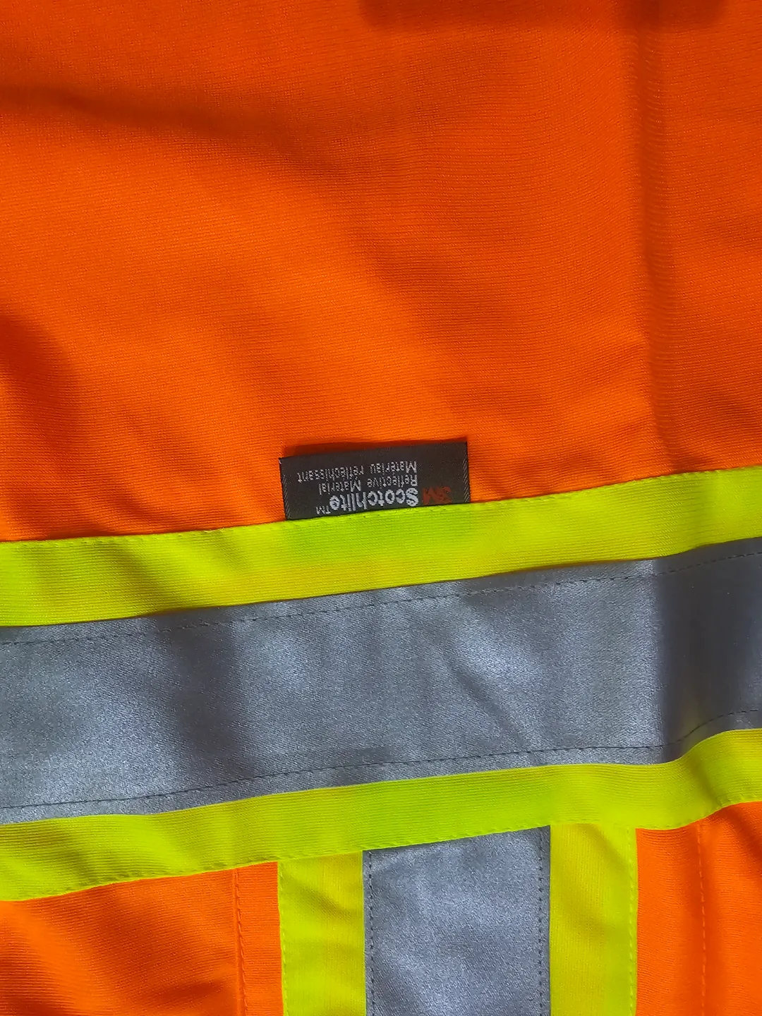 UNISEX HI-VIS SHIRT, ORANGĒ,POLYESTER image indicator(3)