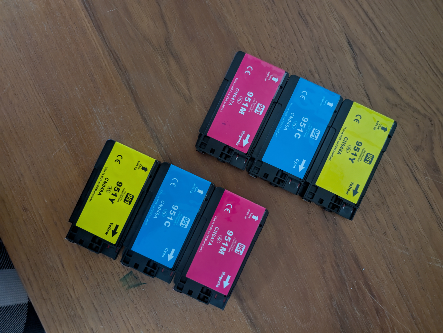 HP 951XL Ink Cartridges (Cyan, Magenta, Yellow) - photo 3
