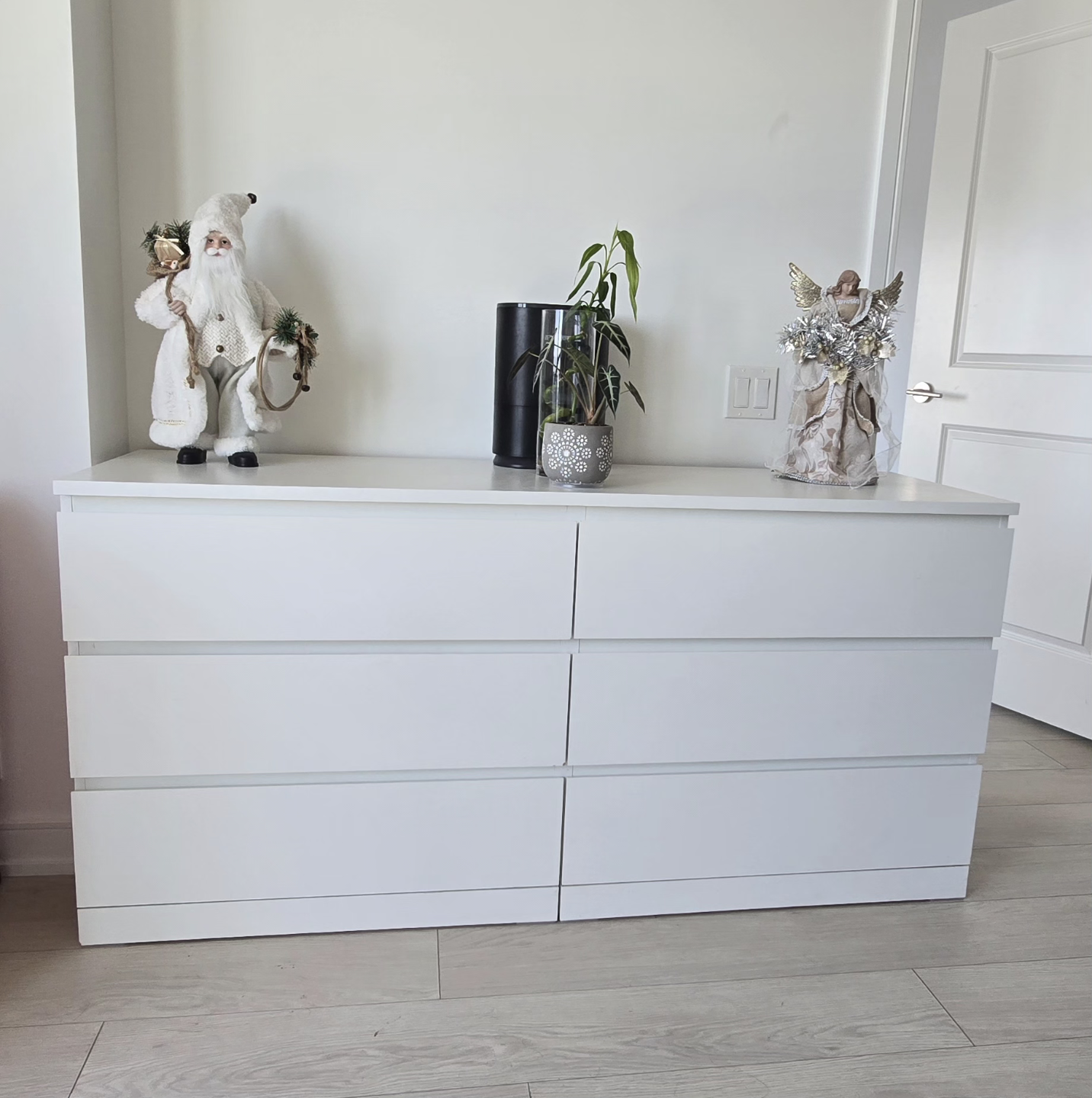IKEA MALM 6-Drawer Dresser - White - photo 2
