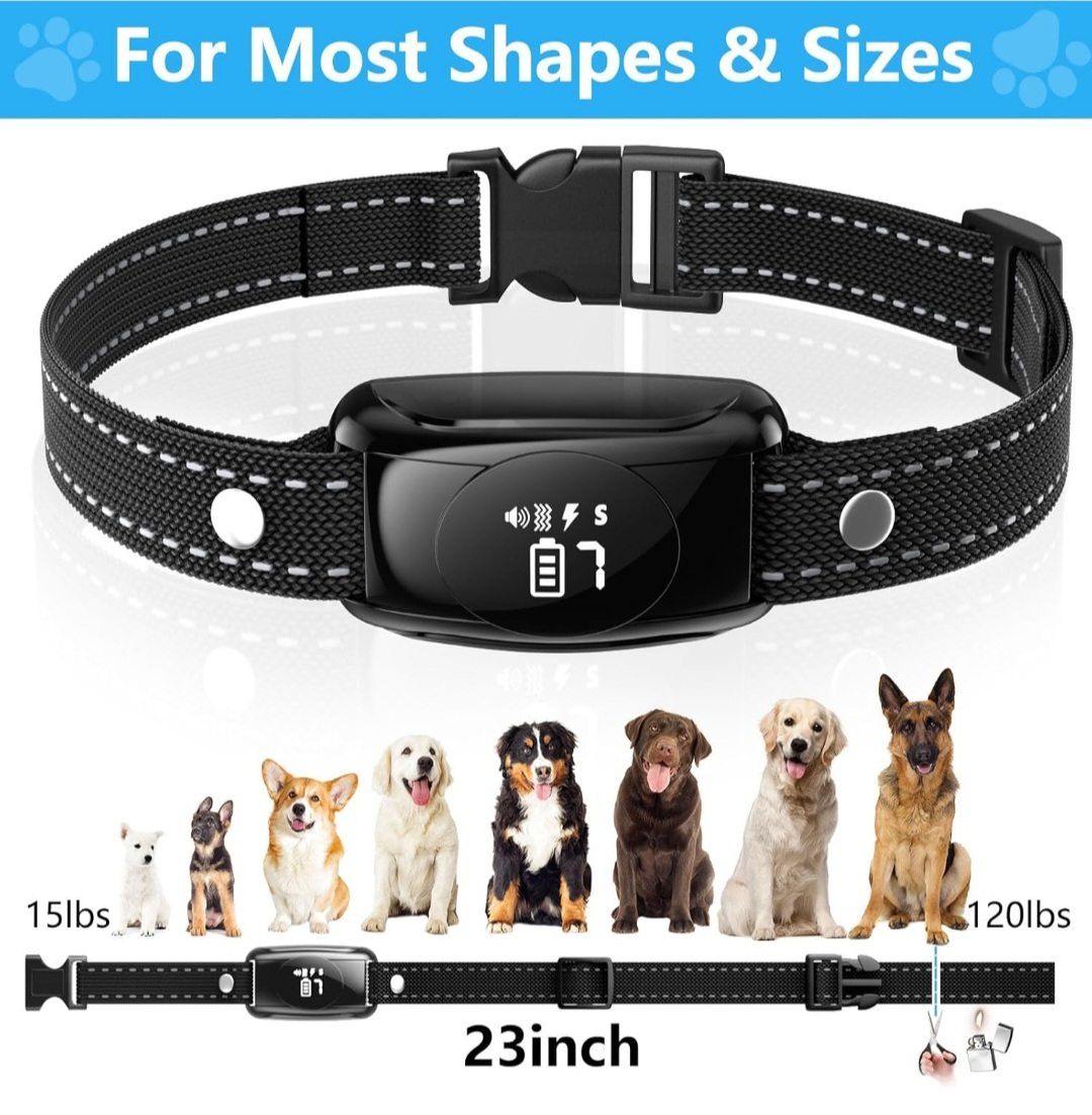 Dog Bark Collar with Remote - Training Collar with - photo 4