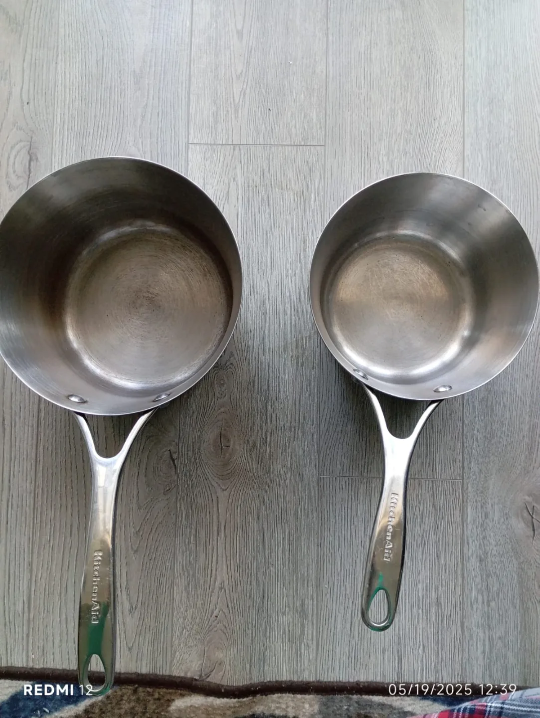KitchenAid Stainless Steel Saucepans with Lids - Set of Two image indicator(3)