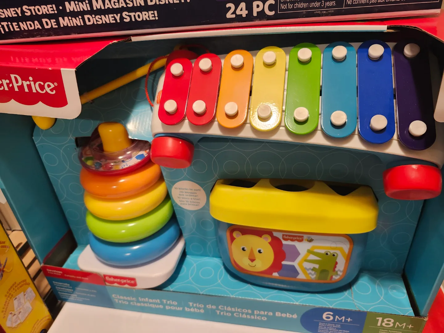 Fisher-Price Classic Infant Trio Toy Set thumbnail