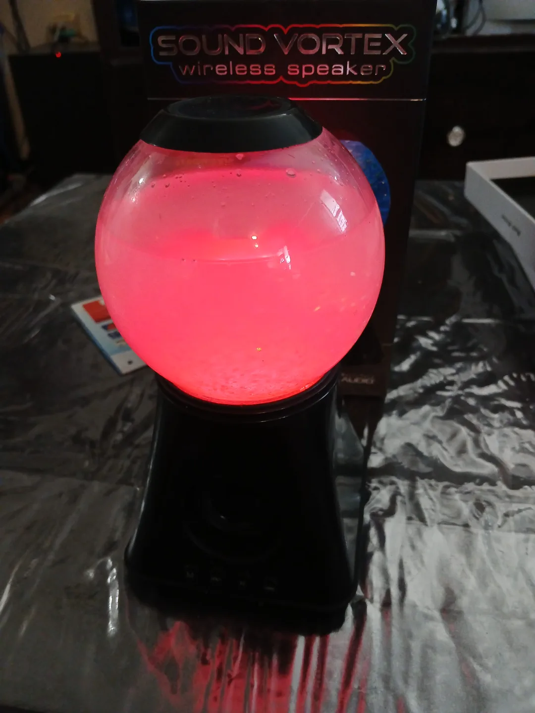 Sound Vortex Wireless Speaker with LED Light thumbnail