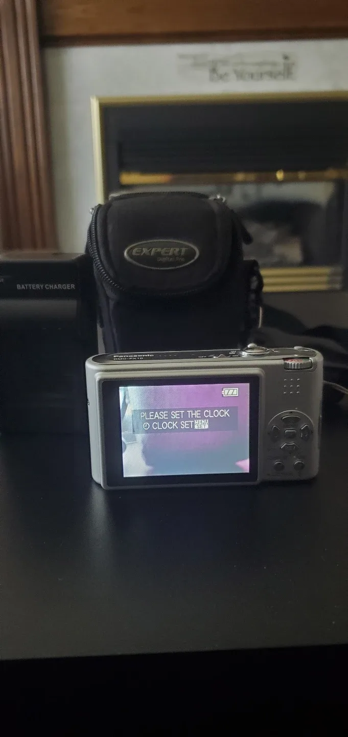 Panasonic Lumix Digital Camera with Charger and Case image indicator(2)