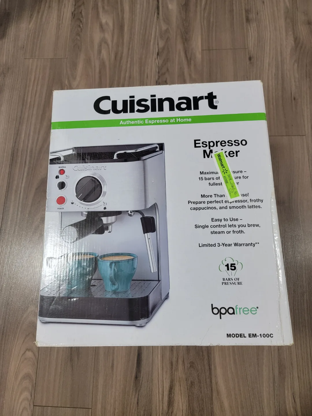 Cuisinart Espresso Maker EM-100C - New in Box thumbnail