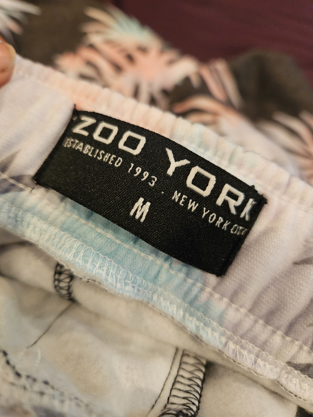 Zoo York Men's Medium Tropical Print Shorts - photo 2