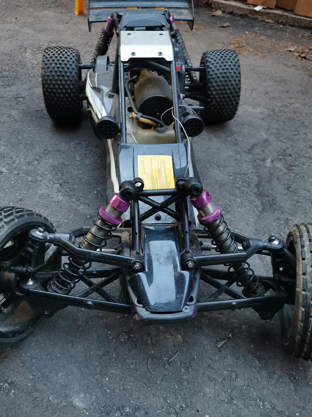Used HPI Baja 5B Gas Powered RC Buggy - photo 2