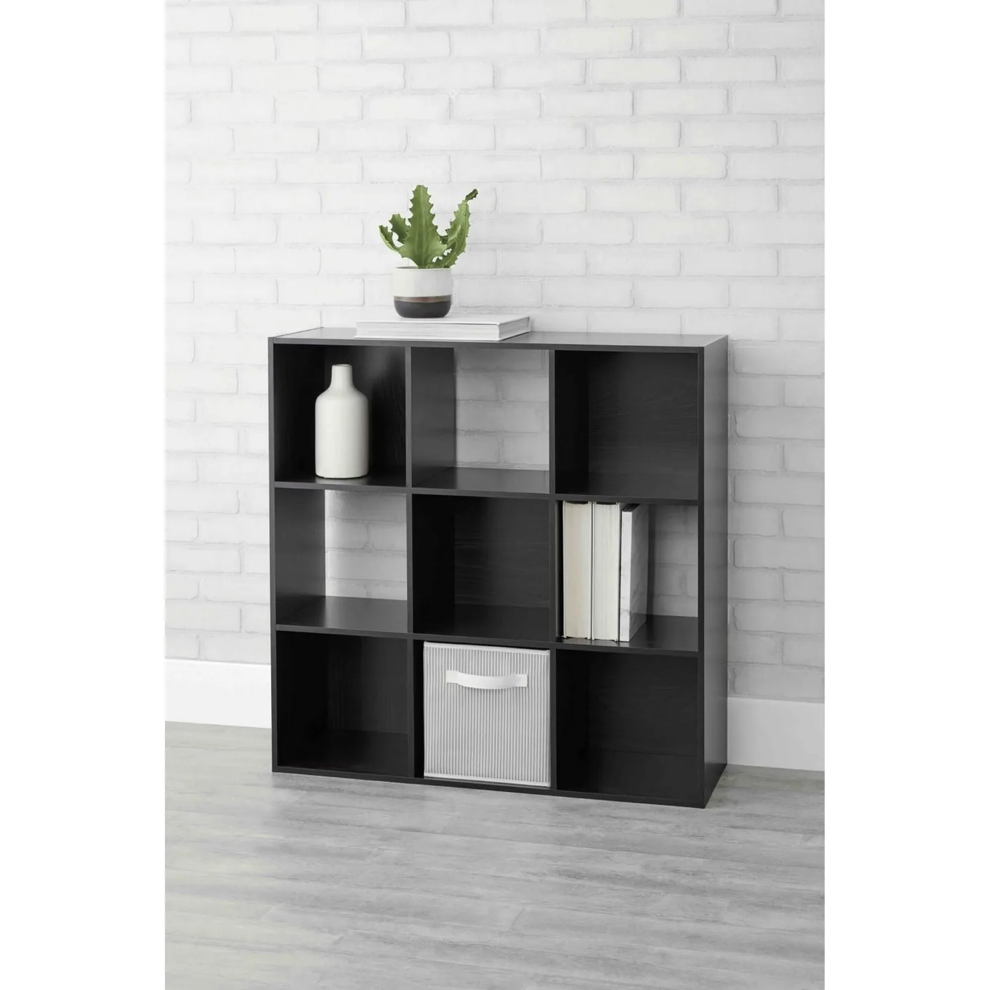 Mainstays 9-Cube Organizer - Black thumbnail