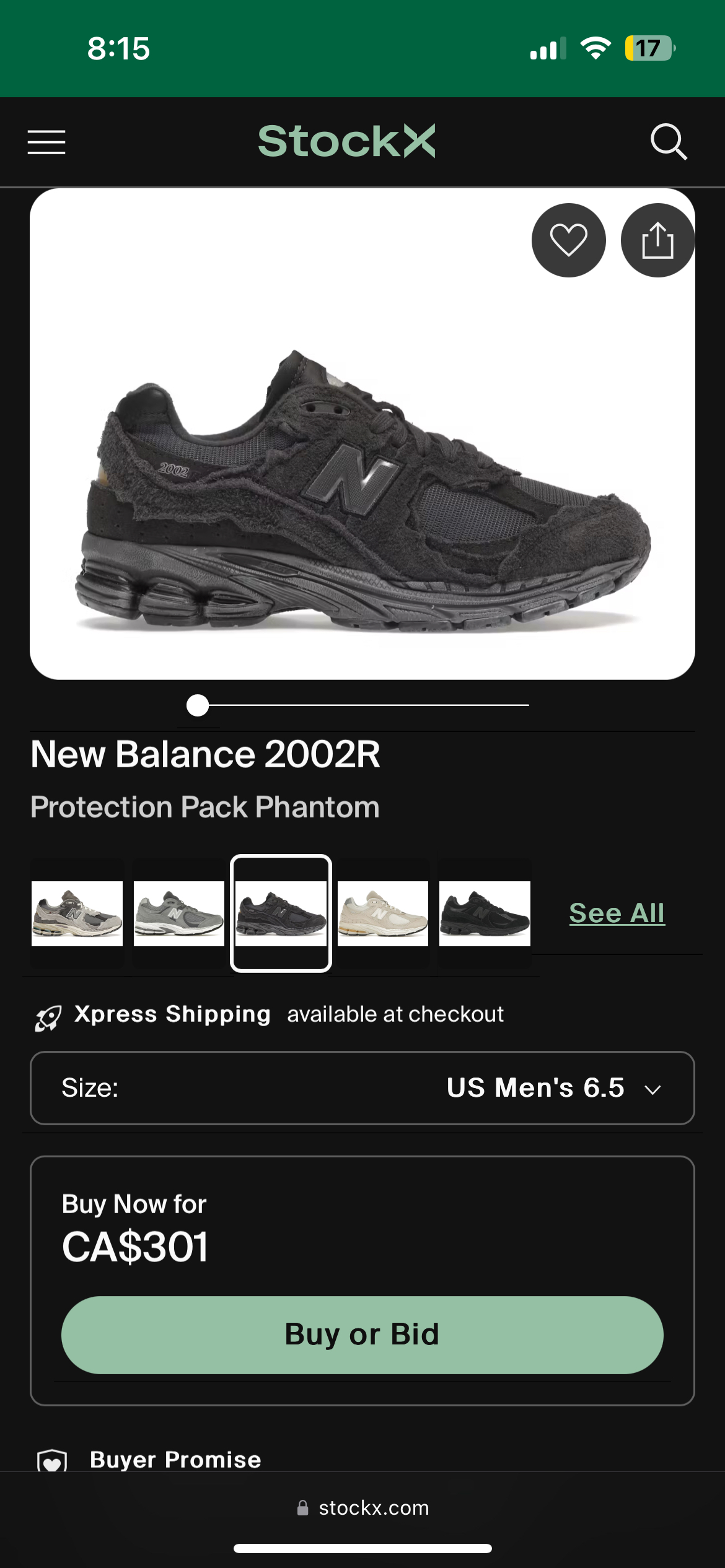 New balance 2002R protection pack phantom - photo 3