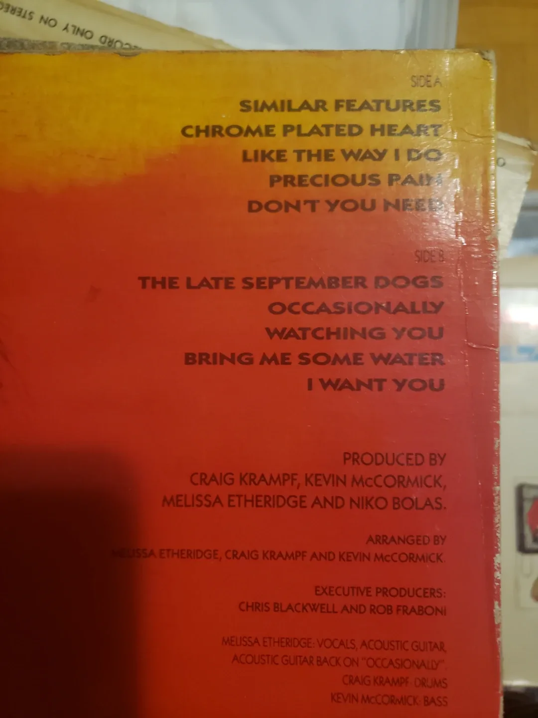 Melissa Etheridge Vinyl Record image indicator(3)