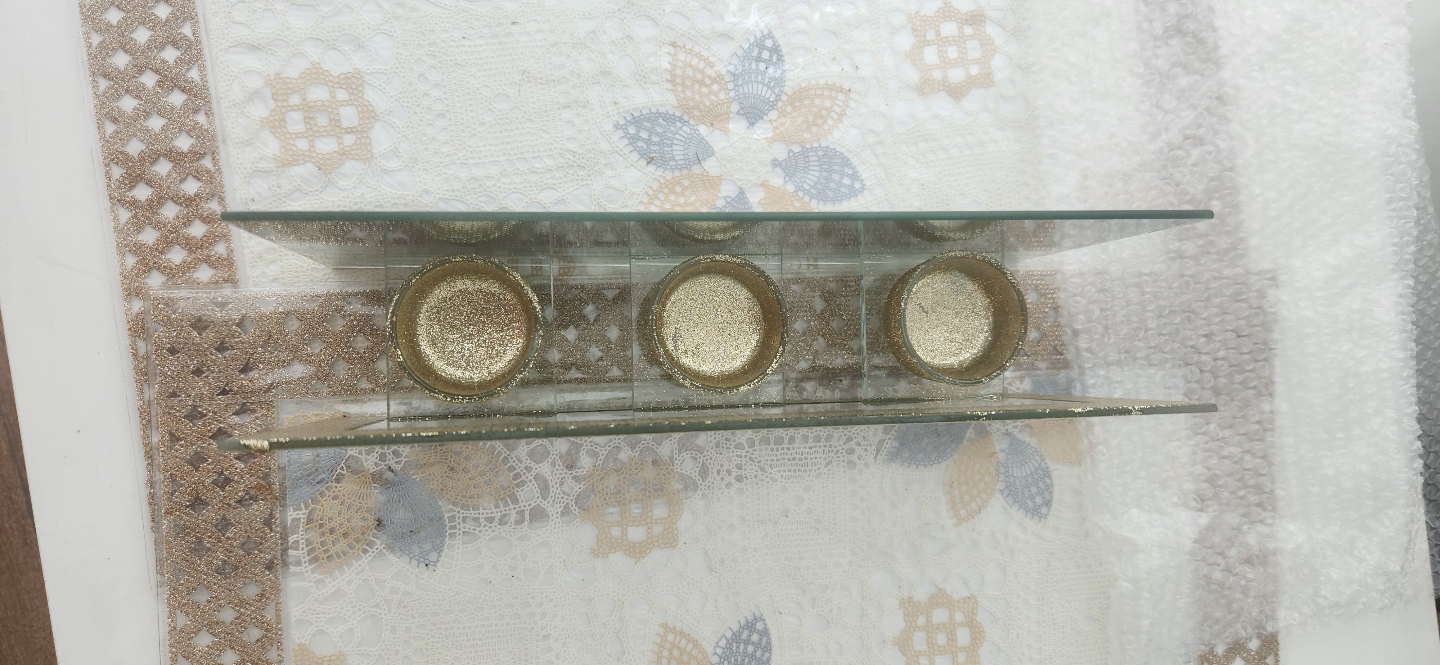 Mirror Tealight Holder (Holiday Stuff Glitter) - photo 4