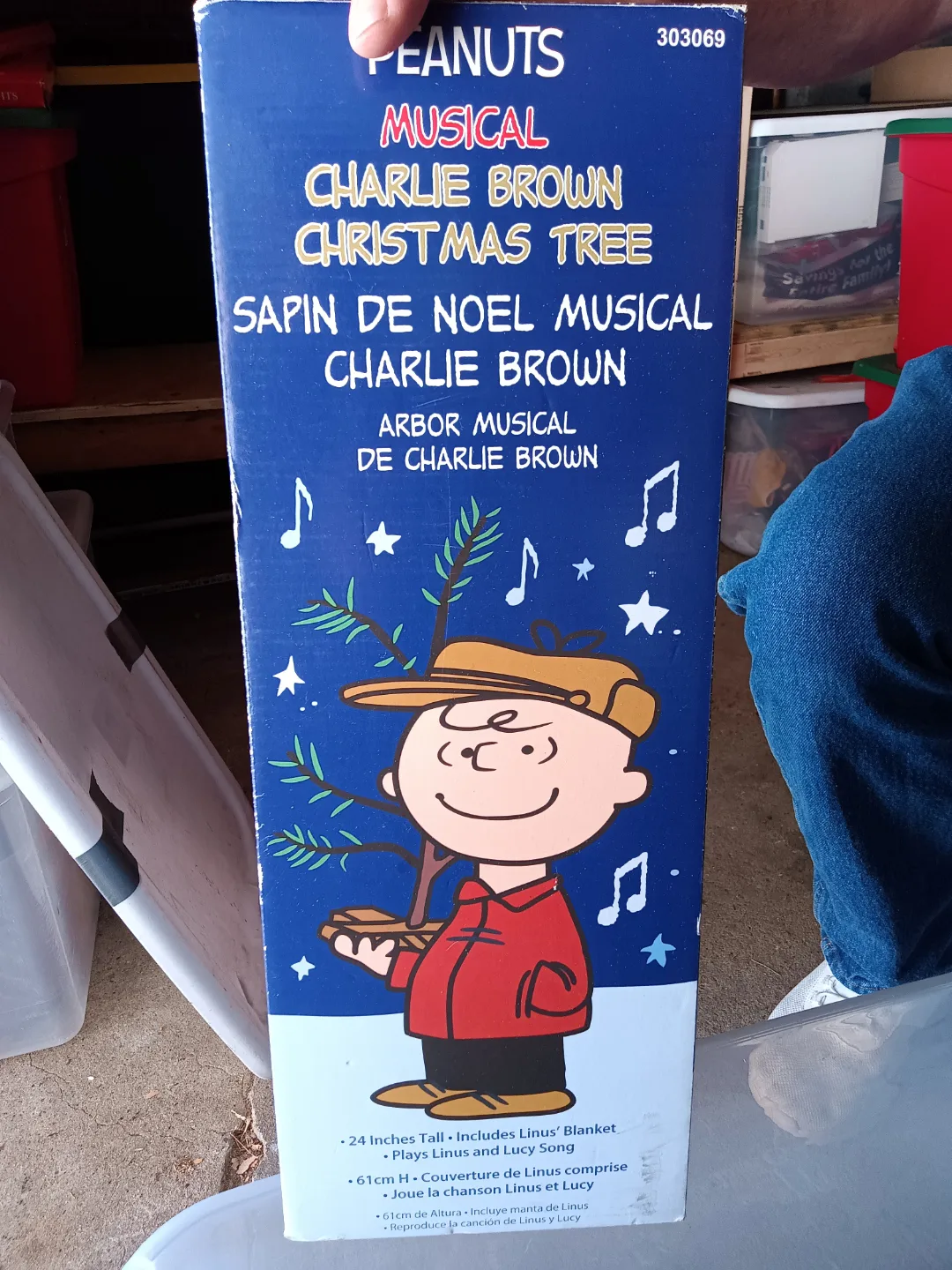 Peanuts Charlie Brown Christmas Musical Tree - 24 Inches image indicator(3)