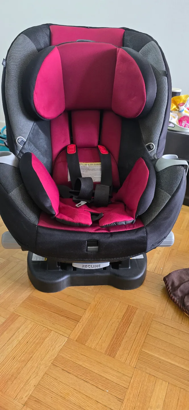 Evenflo Symphony DLX Convertible Car Seat - Crimson image indicator(3)