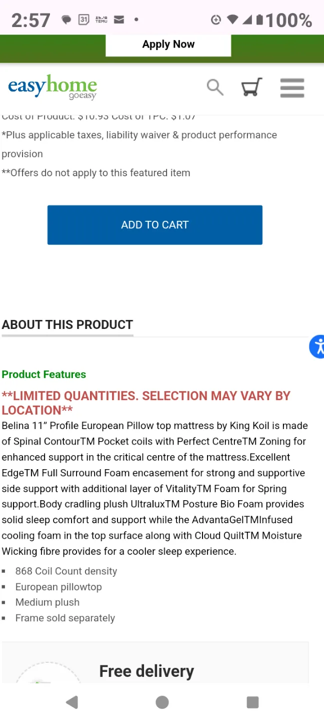 Huey Vineyard Sleigh Bed - Full image indicator(8)