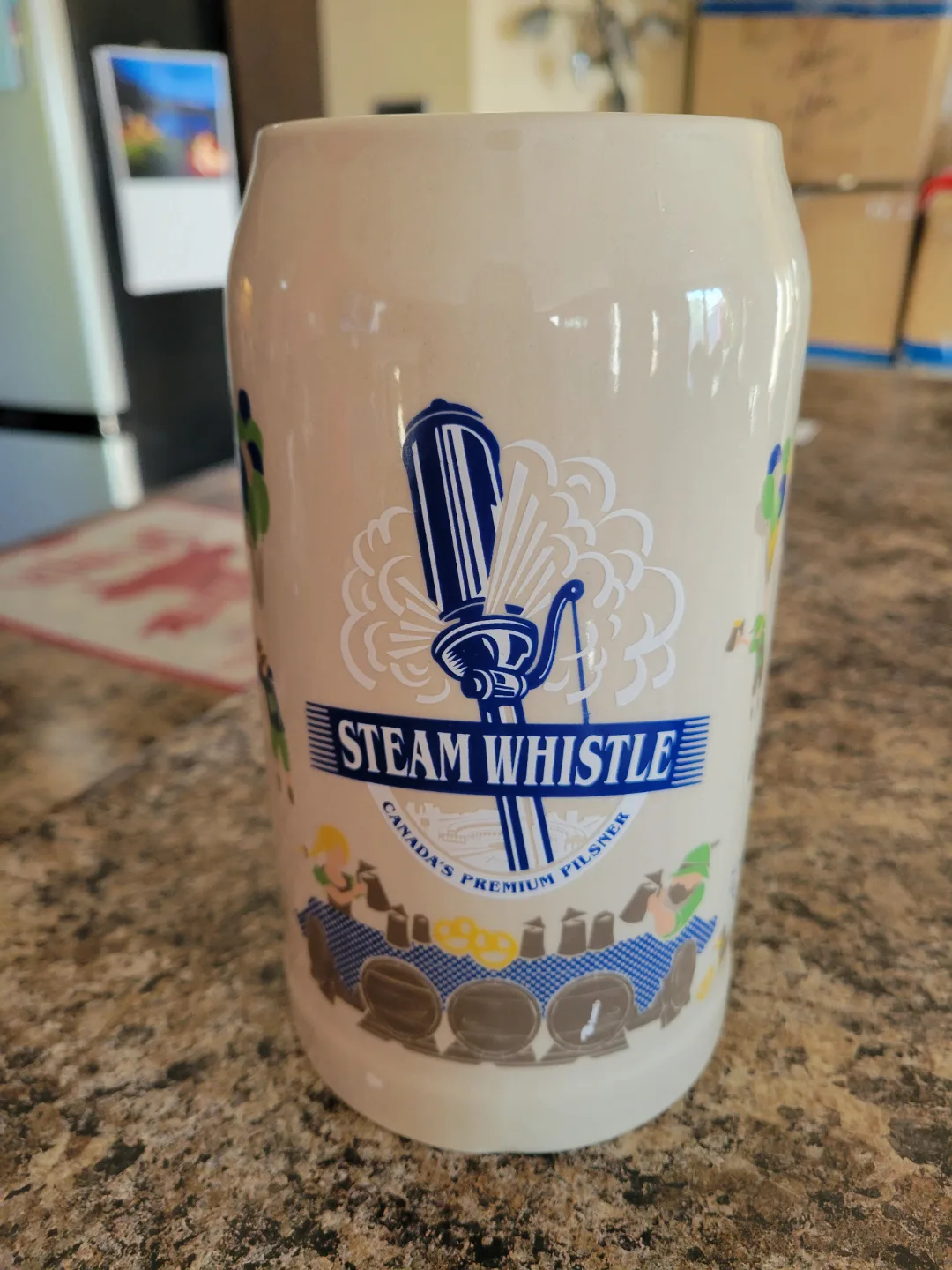 Set of 6 Steam Whistle Pilsner Stein image indicator(2)