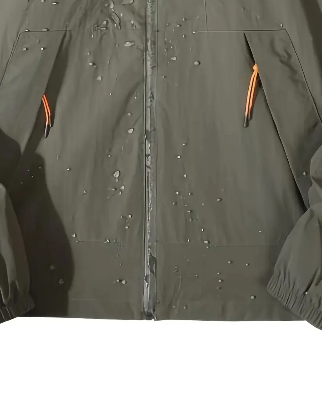 Olive  Hooded Jacket Waterproof/ Windproof thumbnail