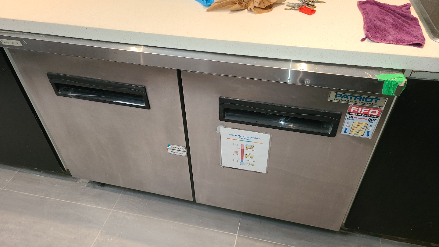 Patriot Refrigerated Undercounter Fridge