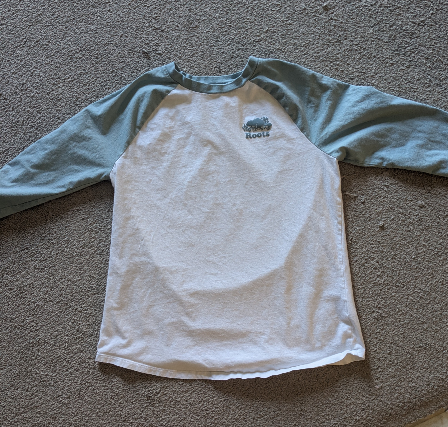 Roots Baseball Tee - Size Large