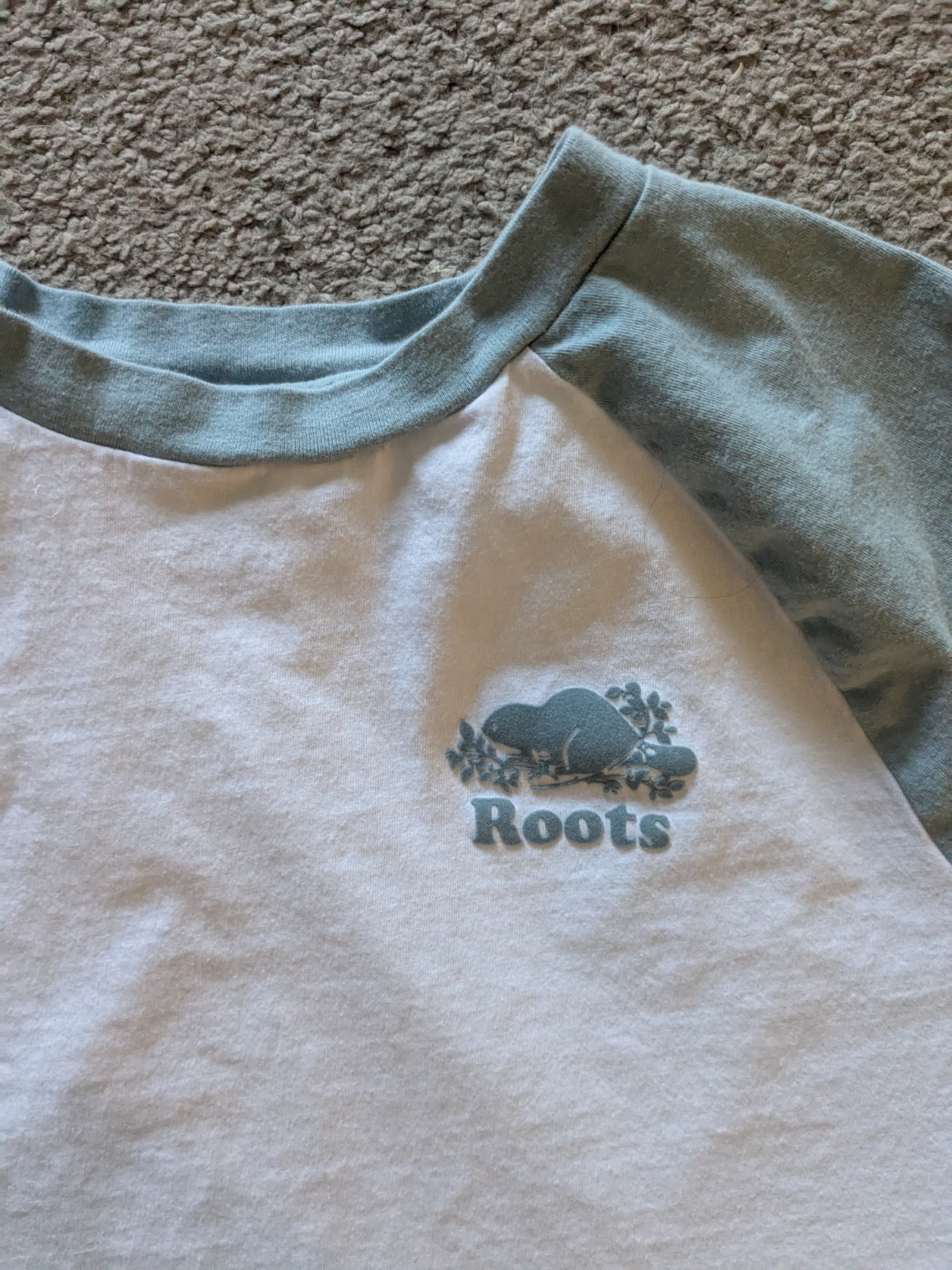 Roots Baseball Tee - Size Large - photo 3