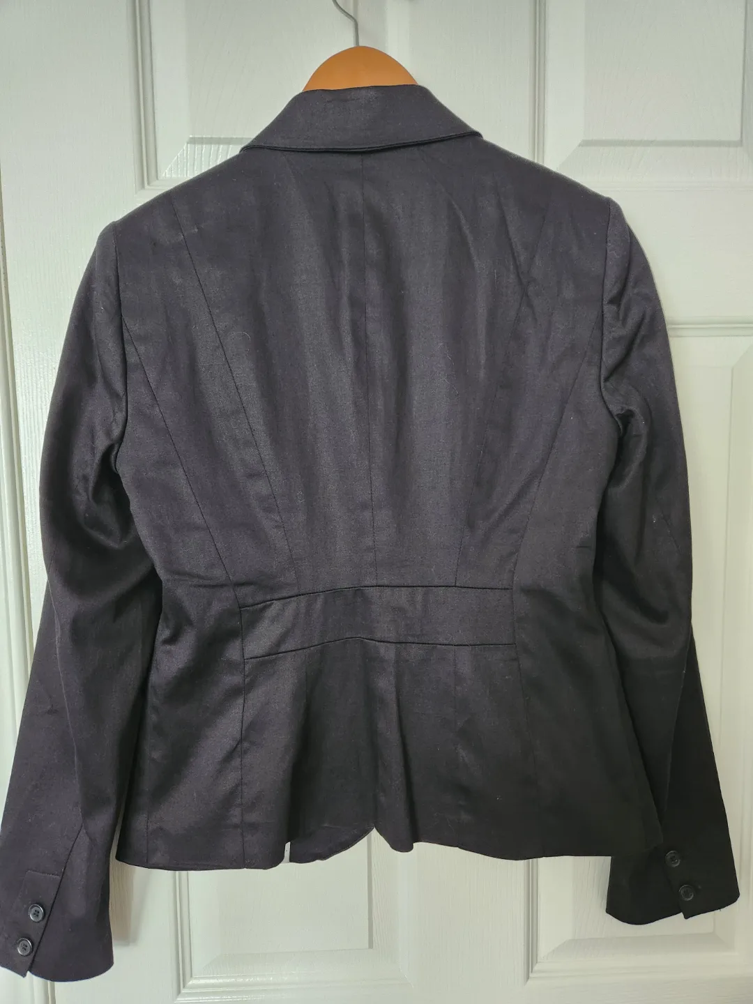 Women's Size 6 Black Blazer Jacket image indicator(6)