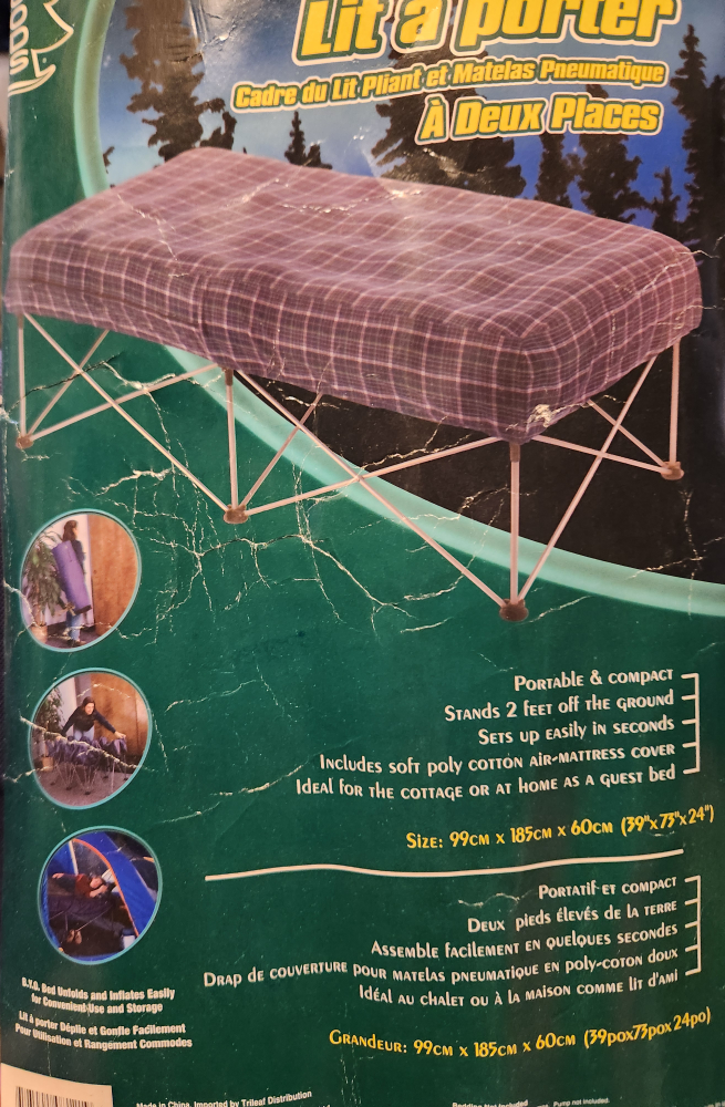 B.o.y. folding twin bed