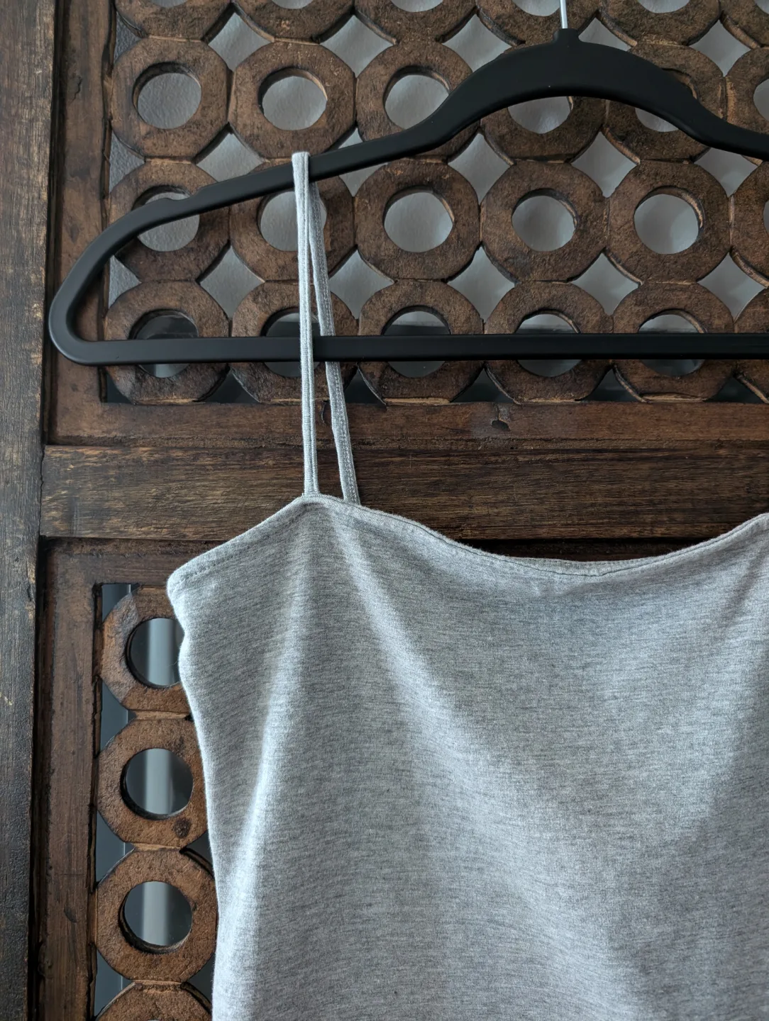 H&M Grey Cropped Tank Top image indicator(2)