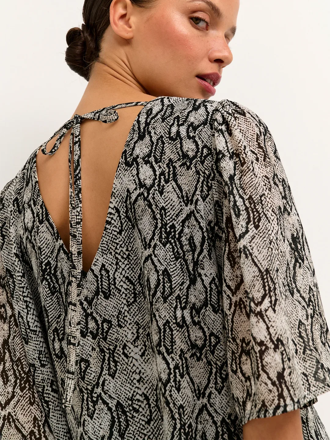 Kaffe Snakeskin Print Dress NWT image indicator(4)