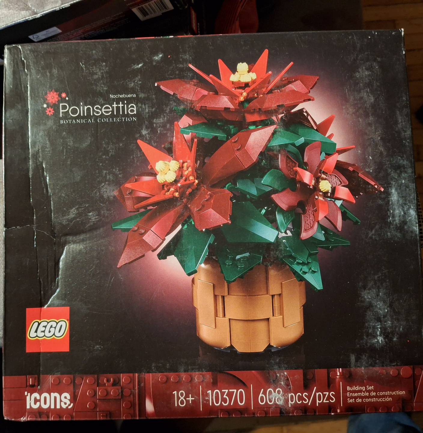 LEGO Botanical Collection Poinsettia 10303 Building Set