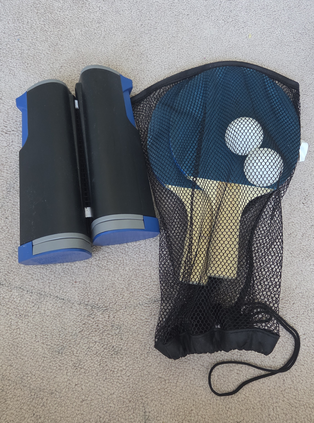 Sharper Image Retractable Table Tennis Set - photo 2