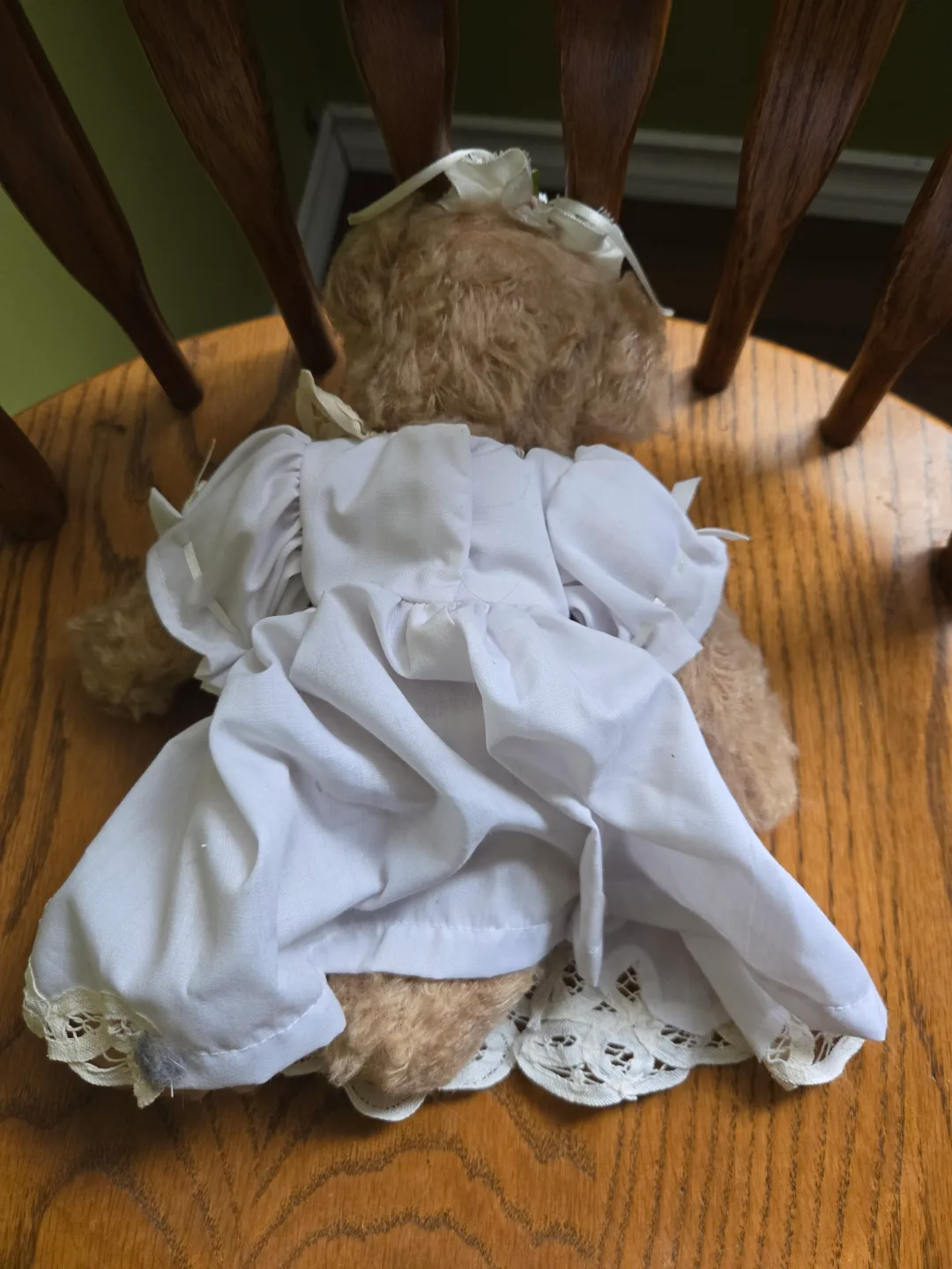 Adorable Ashton-Drake Galleries Teddy Bear in Dress 🏒 image indicator(2)