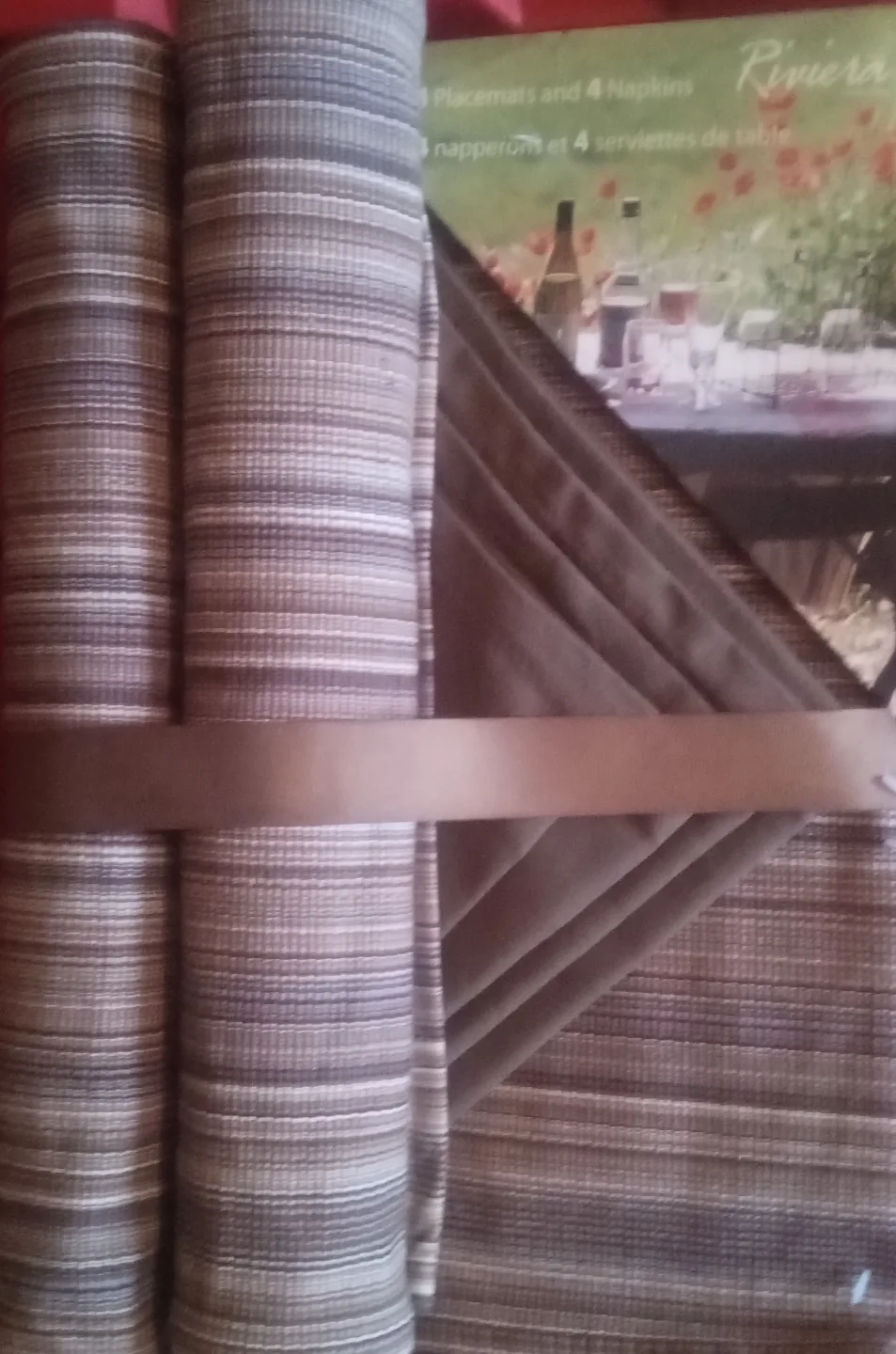 Riviera Collection Placemats and Napkins Set🧡 thumbnail