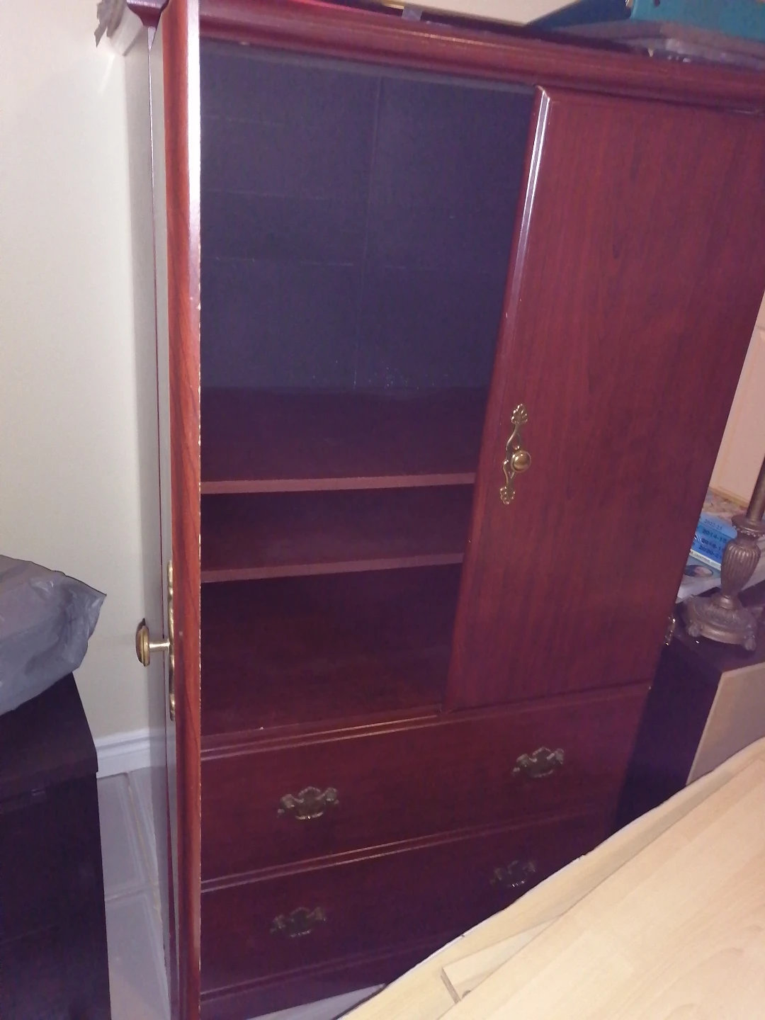 Cherry coloured Cabinet