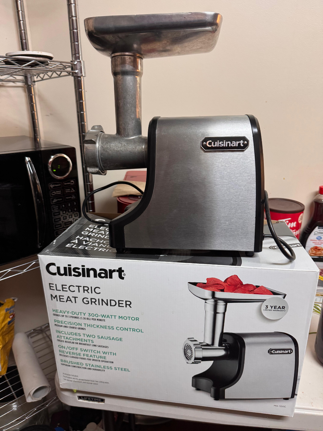 Cuisinart Electric Meat Grinder MG-100C