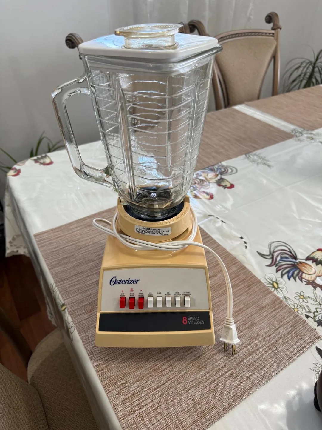Vintage Osterizer 8-Speed Blender thumbnail