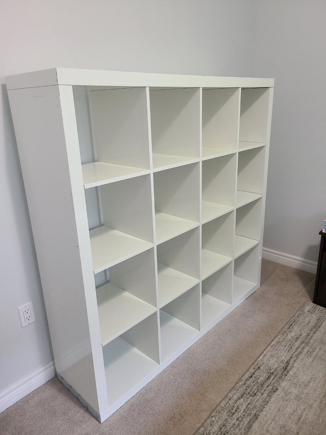 IKEA Kallax 16-cube shelving unit - White